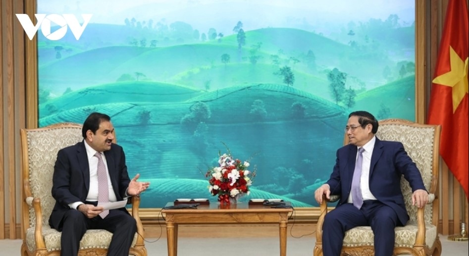 Government chief hosts India’s Adani Group Chairman